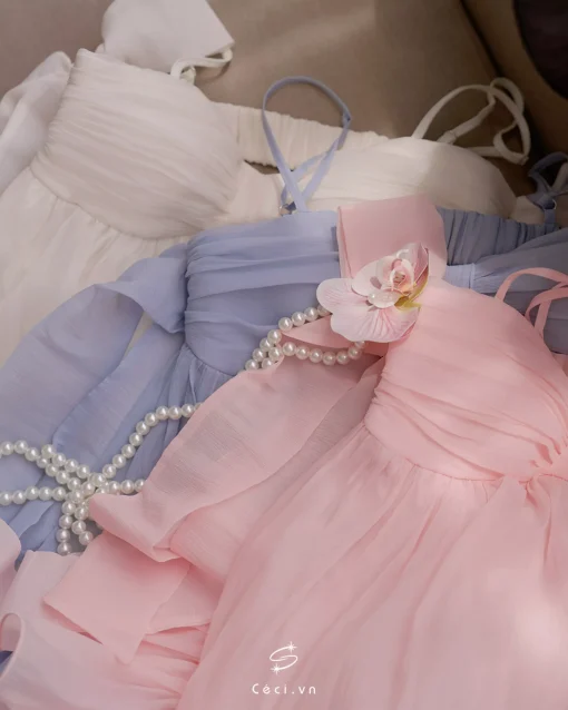 PHOEBE DRESS 704 - HỒNG - Ảnh 11