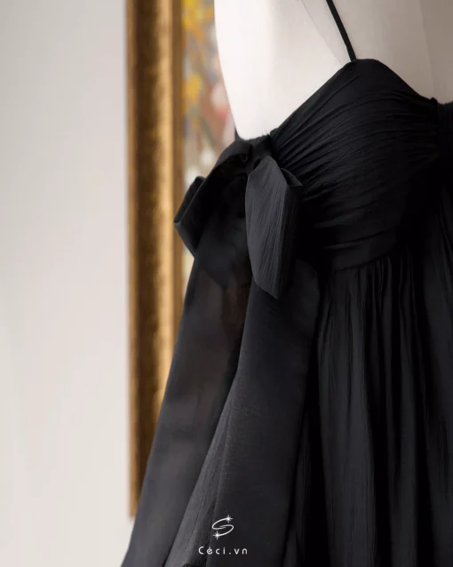 PHOEBE DRESS 704 - ĐEN - Ảnh 5