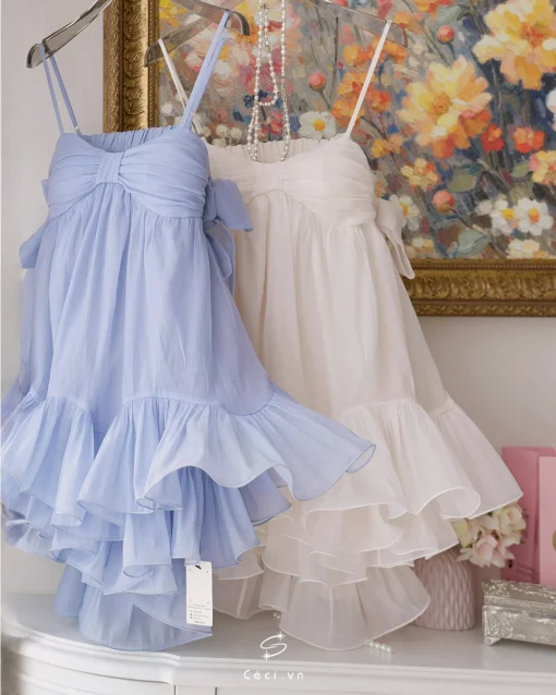 PHOEBE DRESS 704 - BLUE - Ảnh 16