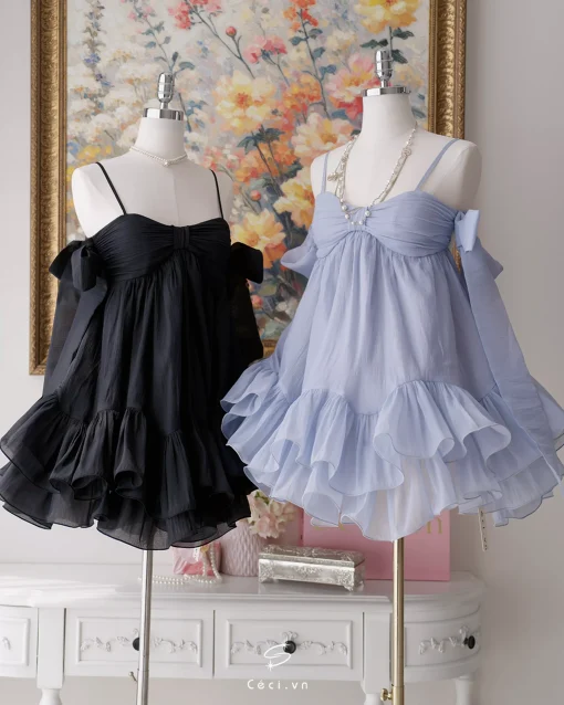 PHOEBE DRESS 704 - BLUE - Ảnh 18
