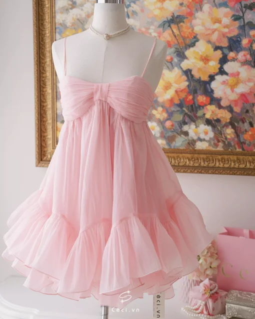 PHOEBE DRESS 704 - HỒNG
