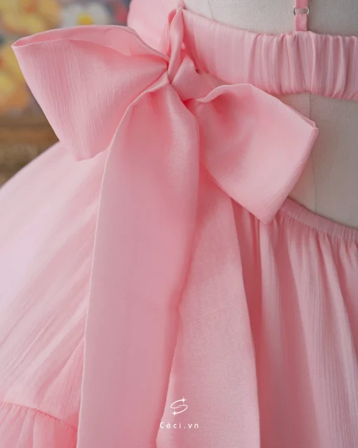 PHOEBE DRESS 704 - HỒNG - Ảnh 5