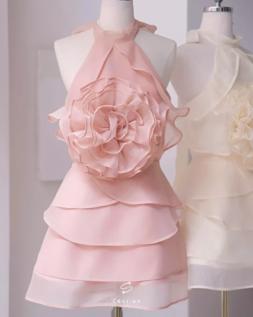 POEM DRESS 692 - NÂU MOCHA - Ảnh 4