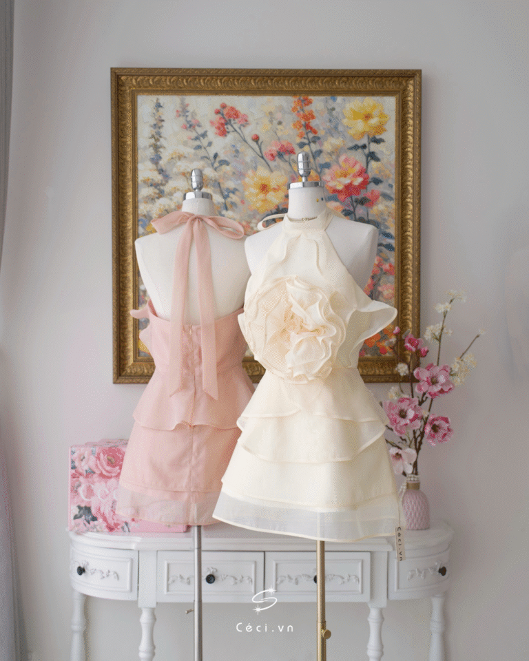 POEM DRESS 692 - KEM ĐẬM - Ảnh 5