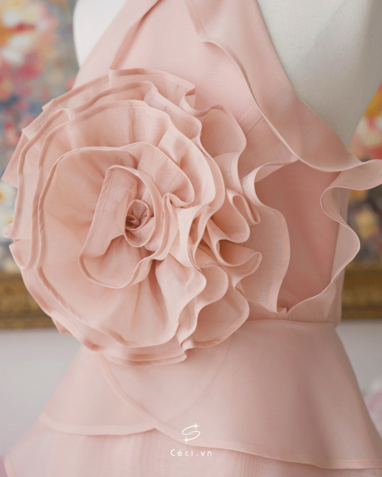 POEM DRESS 692 - NÂU MOCHA - Ảnh 6