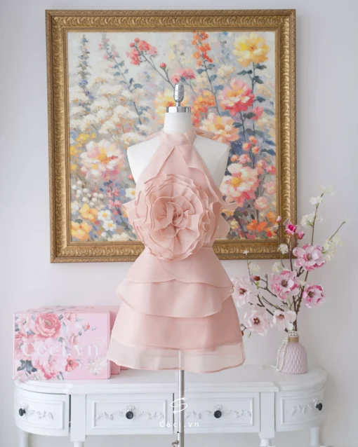 POEM DRESS 692 - NÂU MOCHA