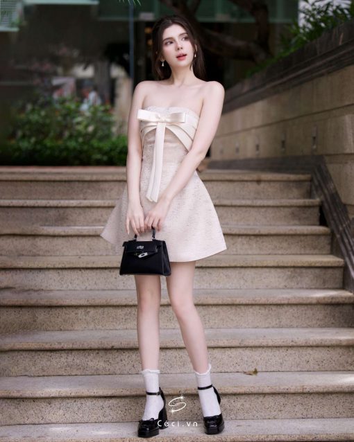 KEIRA TWEED DRESS 644B - Ảnh 11