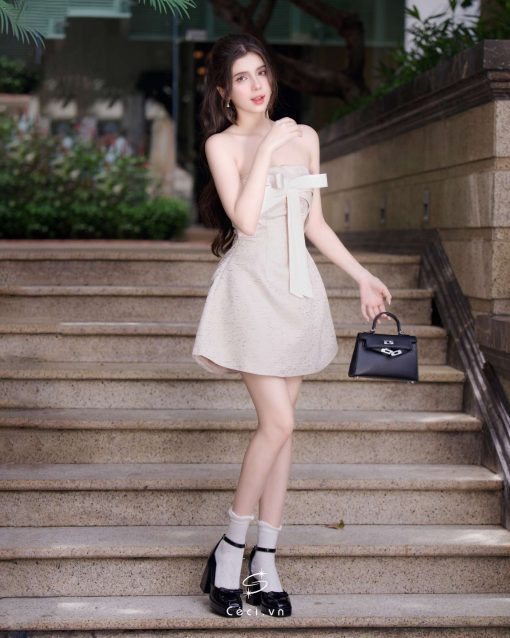 KEIRA TWEED DRESS 644B - Ảnh 10