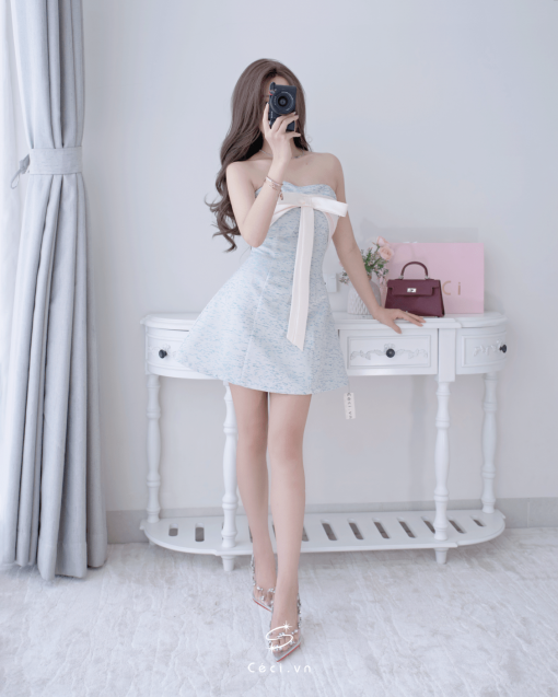 KEIRA TWEED DRESS 644B - Ảnh 16