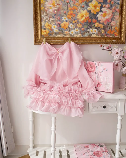 FIORA DRESS 714 - HỒNG - Ảnh 16