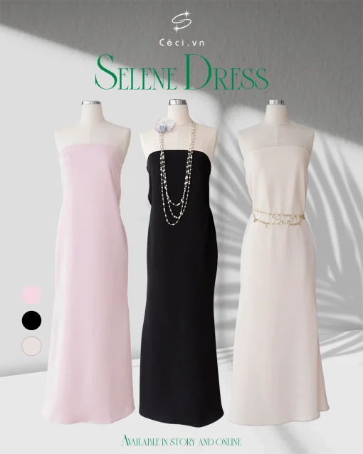 SELENE DRESS 710 - HỒNG - Ảnh 2