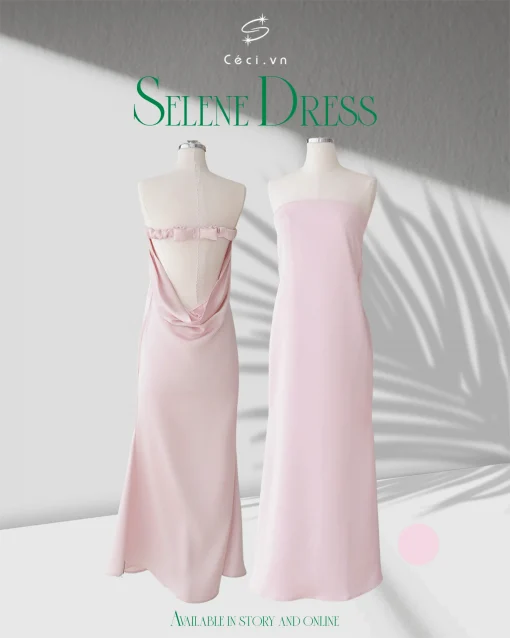 SELENE DRESS 710 - HỒNG - Ảnh 3
