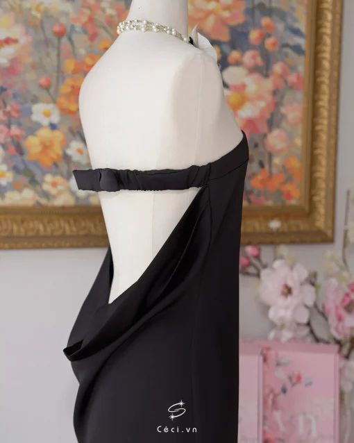 SELENE DRESS 710 - ĐEN - Ảnh 10