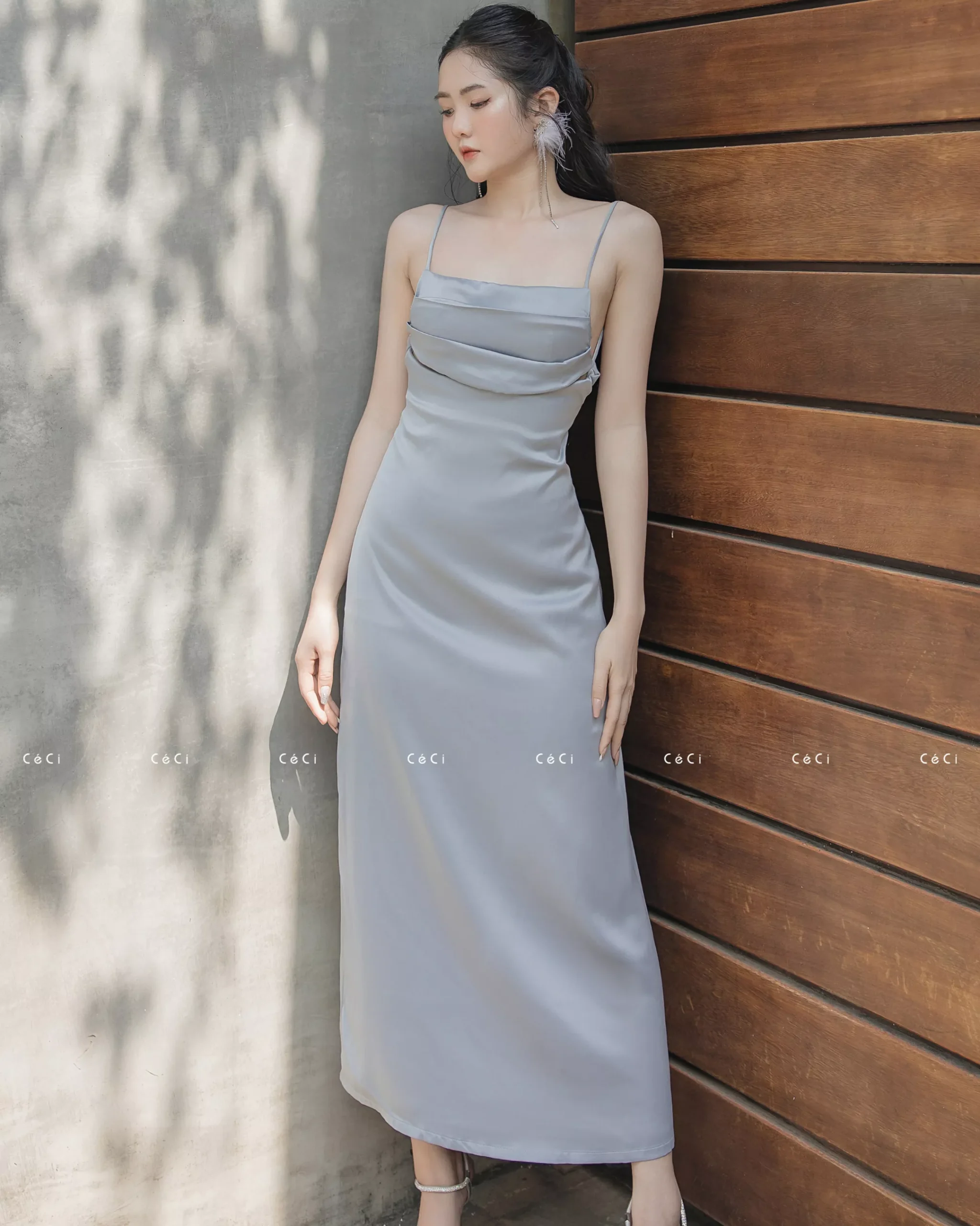 AMI SILK DRESS