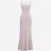 CALISANDRA DRESS 729 - BLUSH IVORY