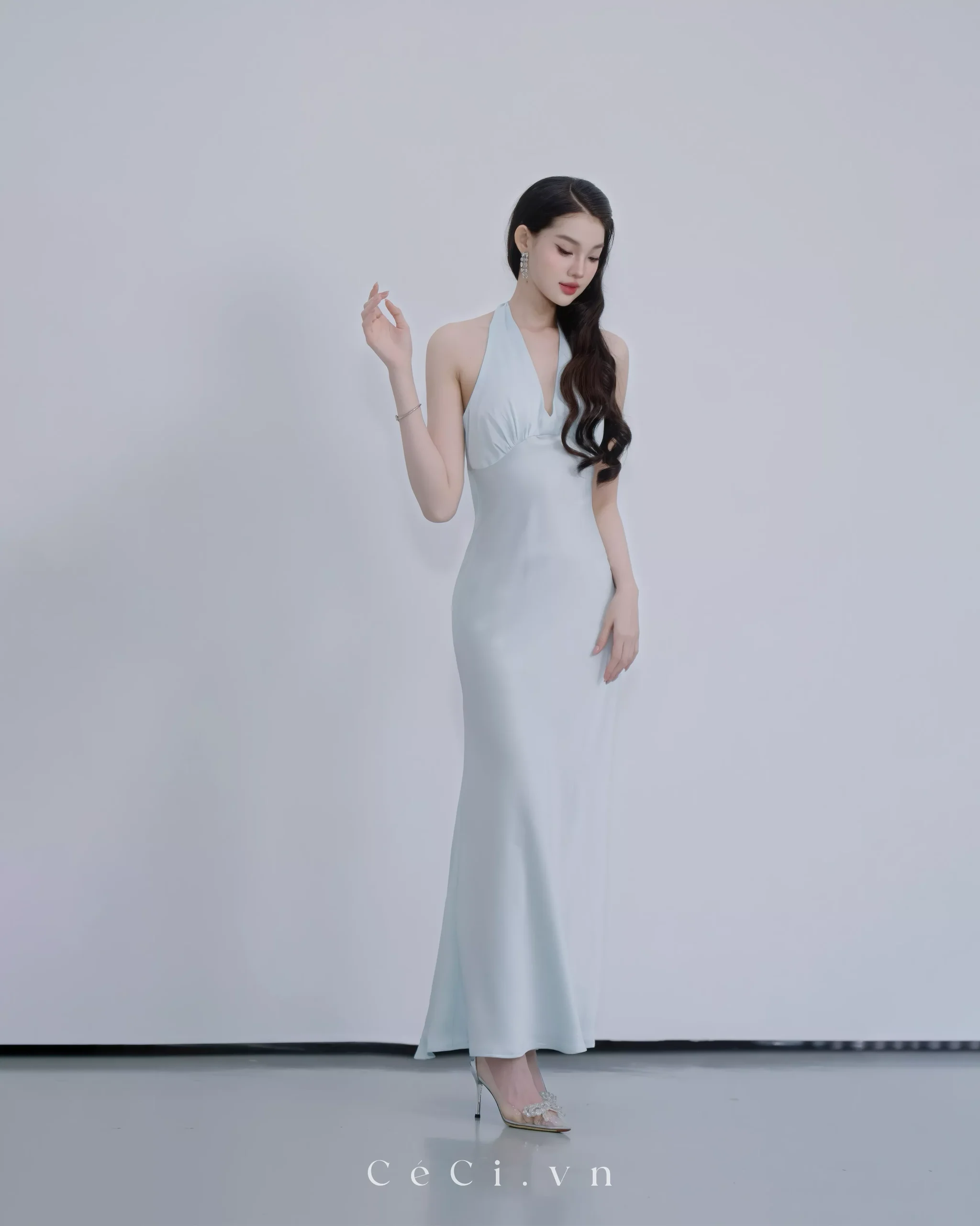 LYANNA DRESS 723- JADE FROST
