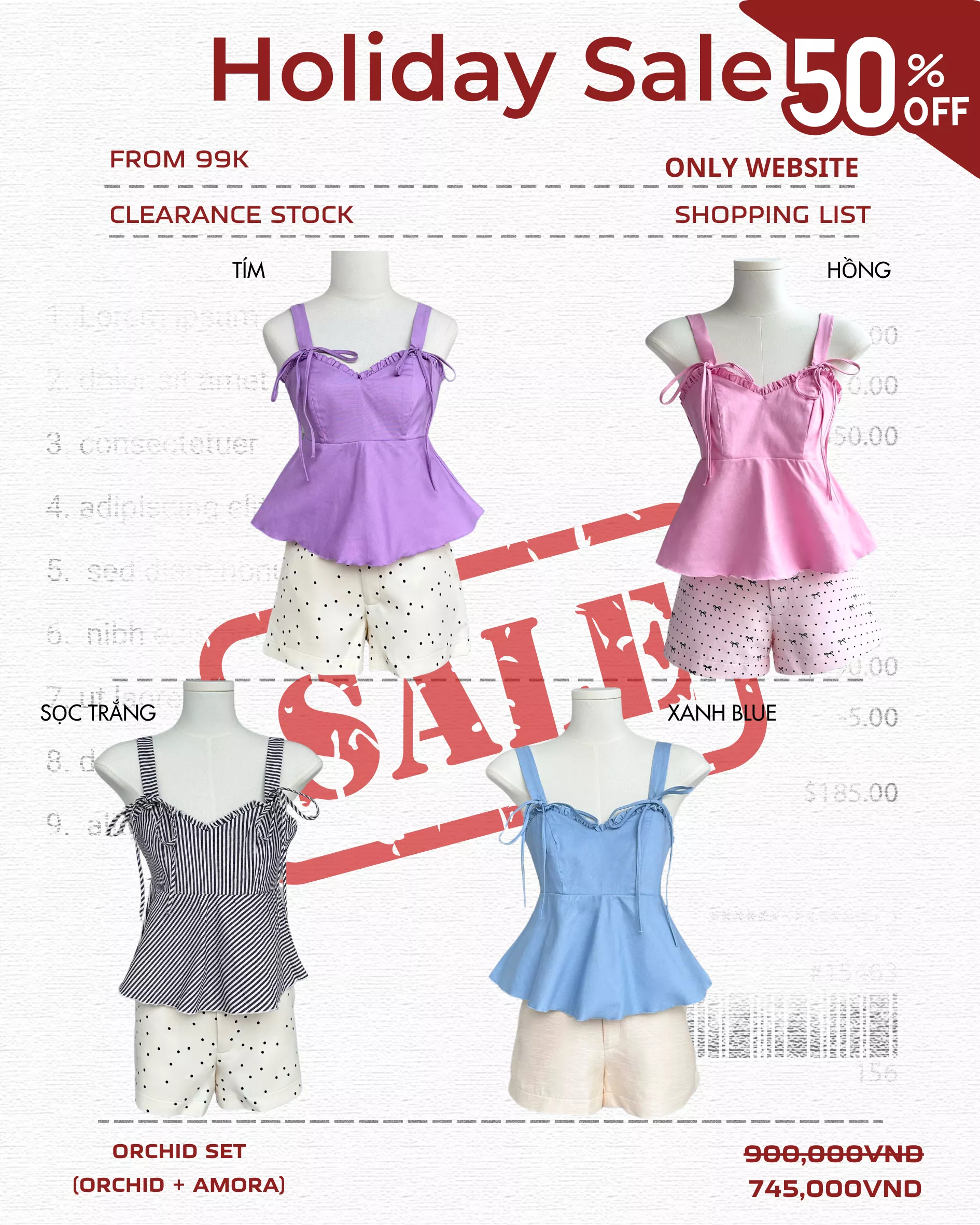ORCHID SET 594
