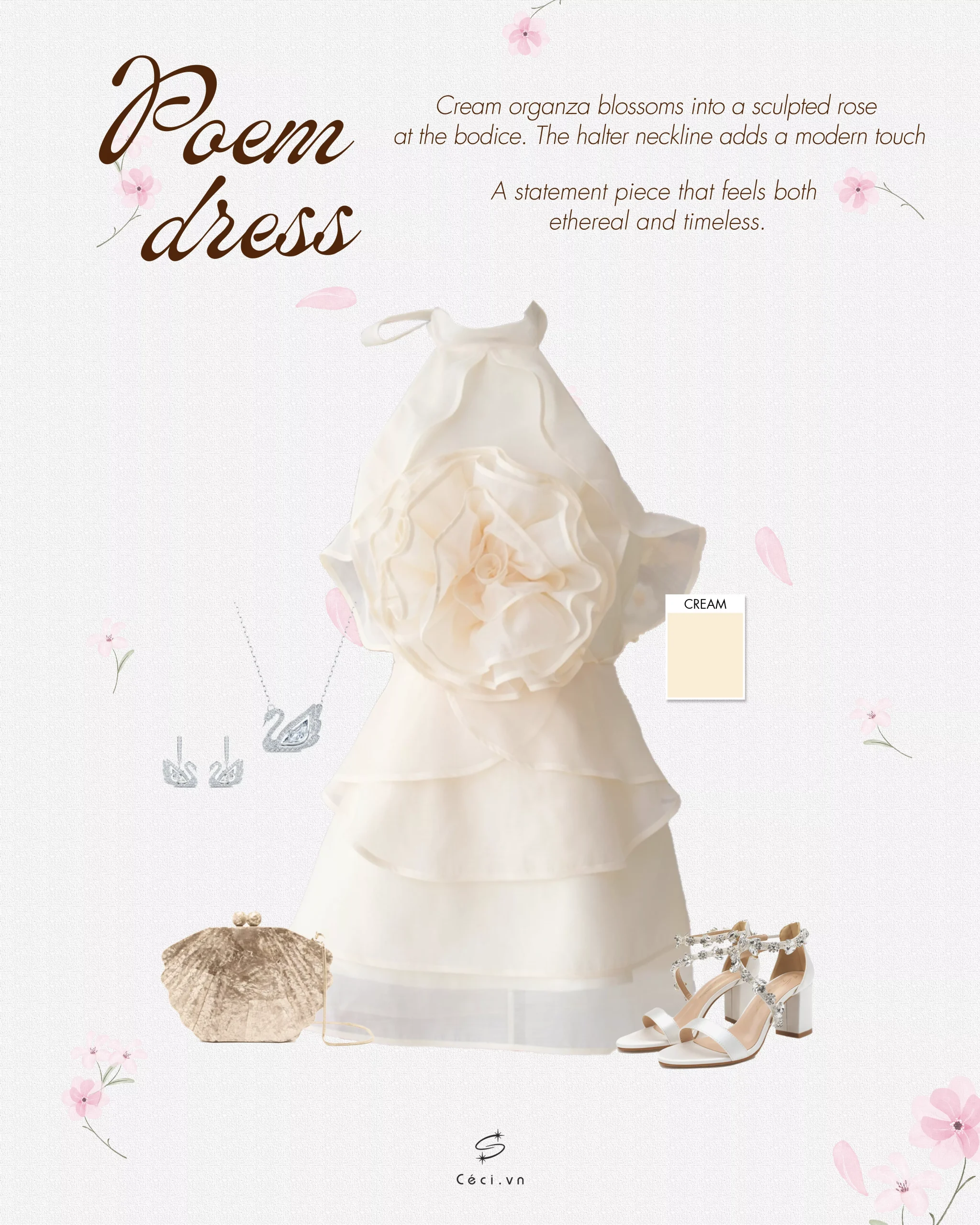 POEM DRESS 692 – KEM ĐẬM