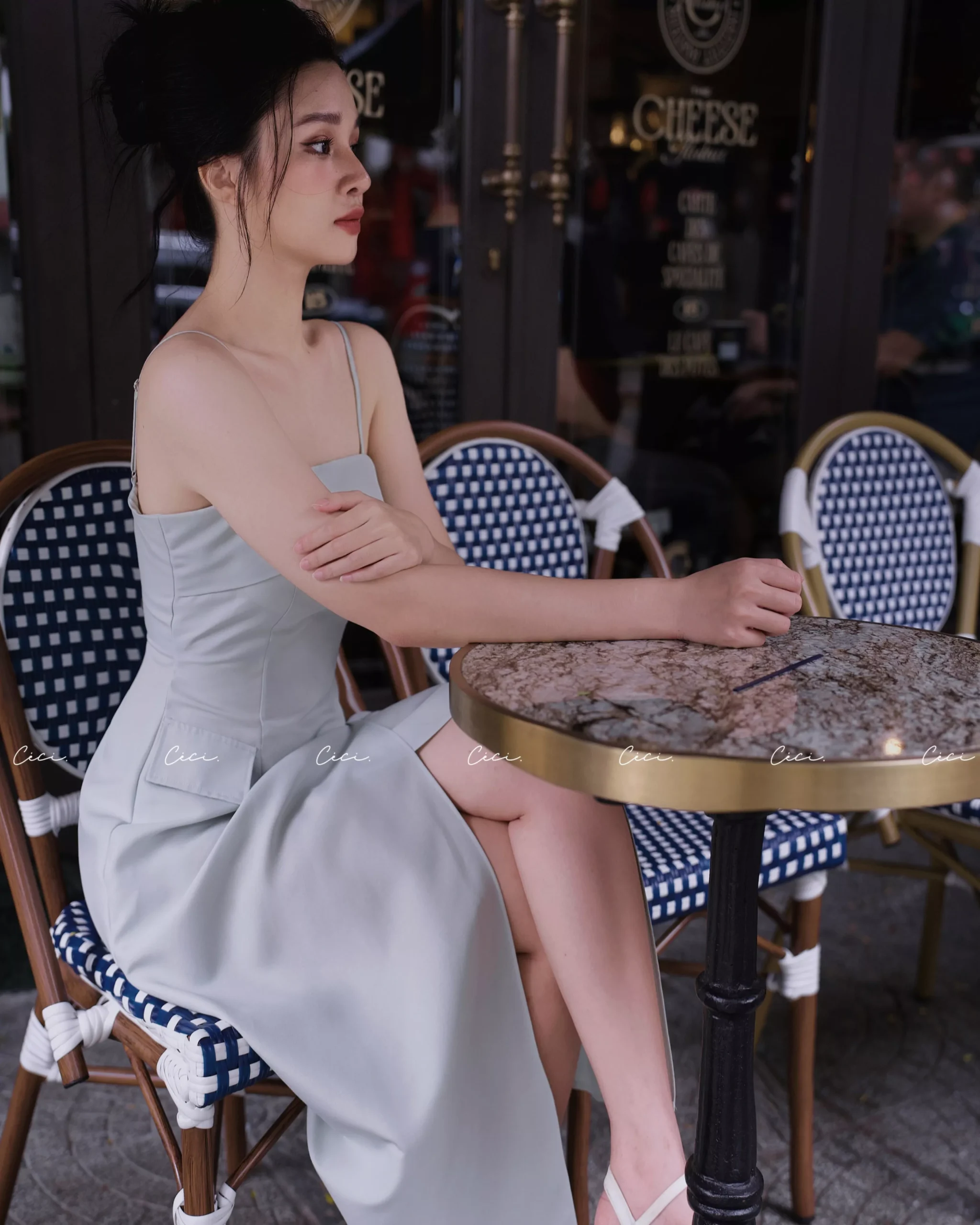 Alternative view of WENDY DRESS 417B - XANH MINT