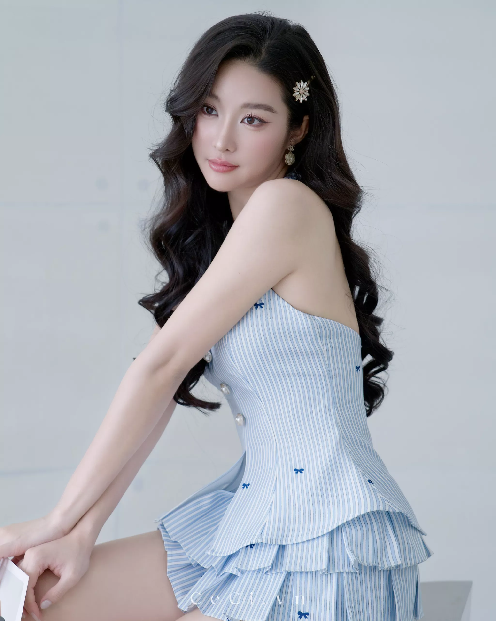 MAISIE TOP 742 - BOW BLUEBELL - Ảnh 9