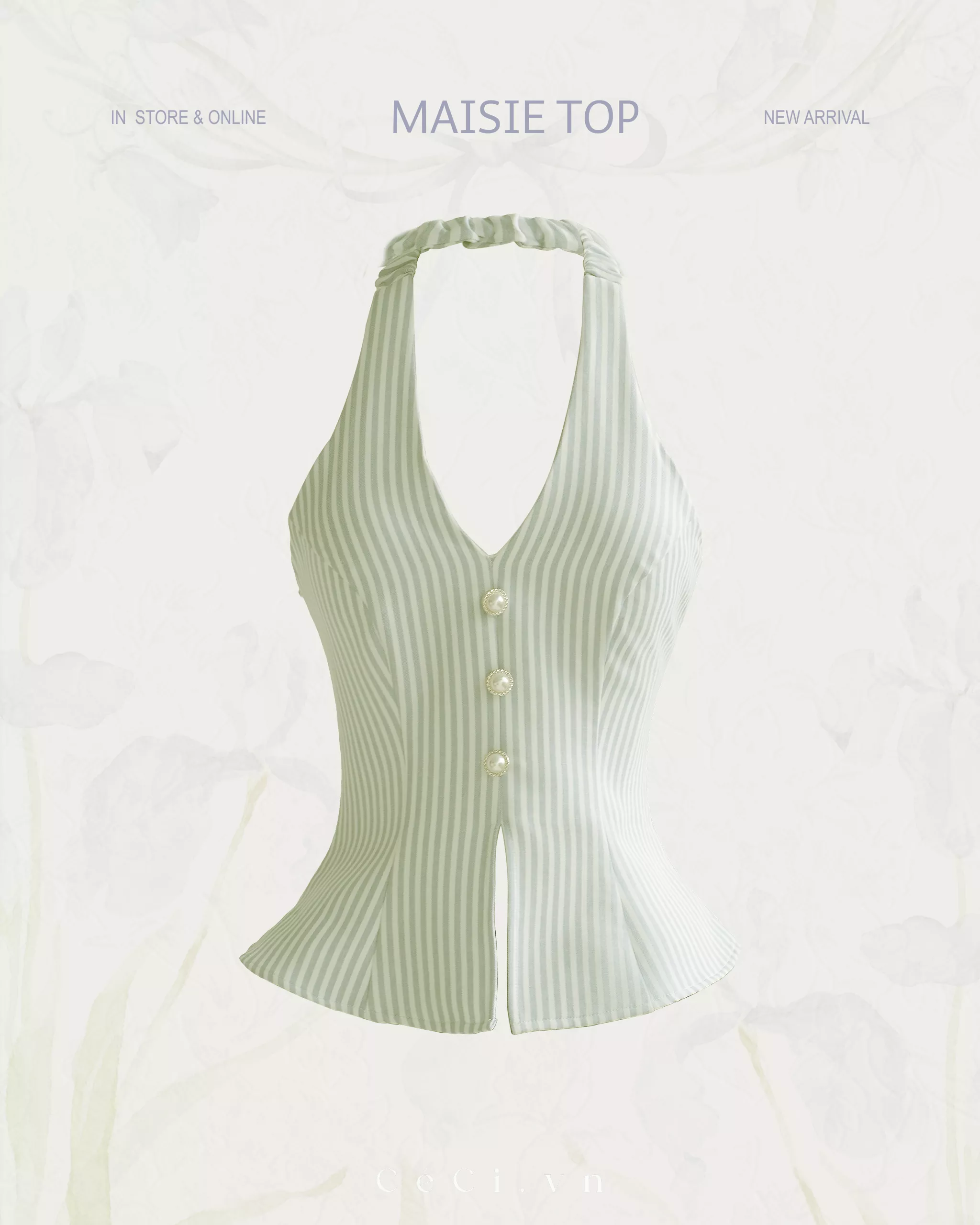 MAISIE TOP 742 - OLIVEBELL MIST