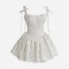 CALINA DRESS 738 - BOW IVORYBELL