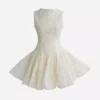 CARENZA DRESS 721 - PEARL VEIL