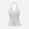 MAISIE TOP 742 - BOW IVORYBELL