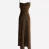 SILLY DRESS 546 - MOCHA GLOW