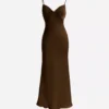 FLYNN DRESS 725 - MOCHA GLOW