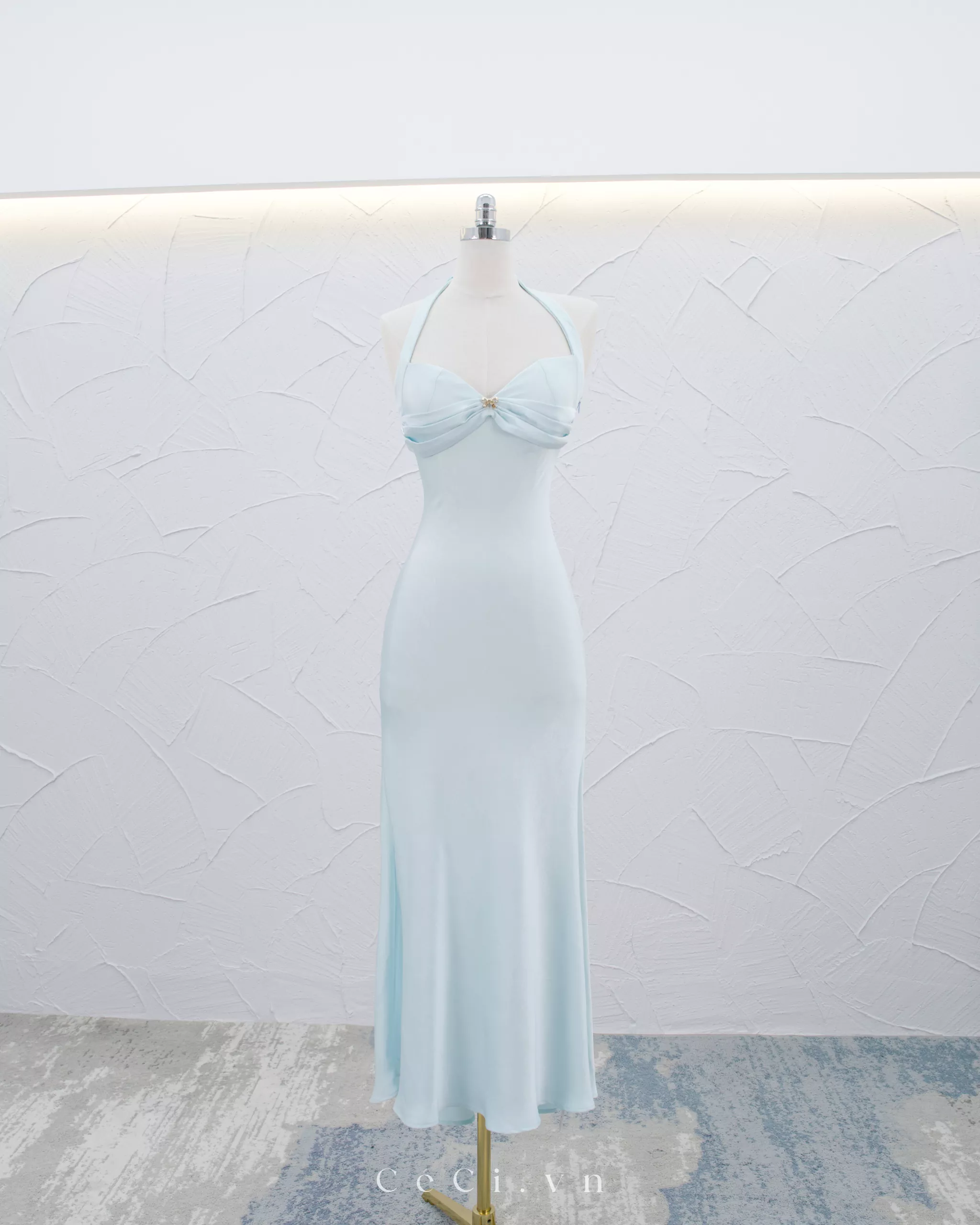 LUCIANA DRESS 755 - JADE FROST - Ảnh 4