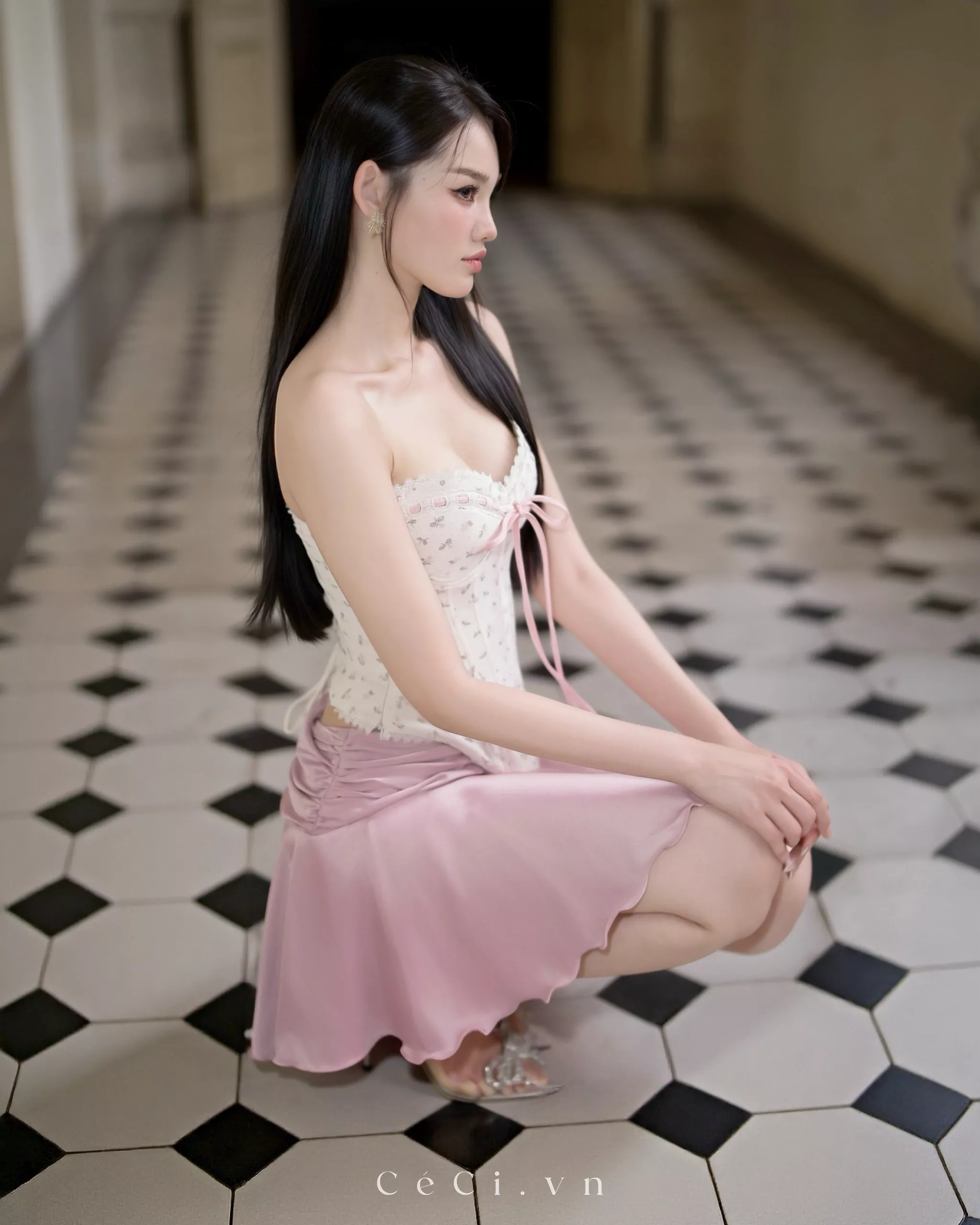 LYLA SKIRT 776 - DUSTY PETAL - Ảnh 5