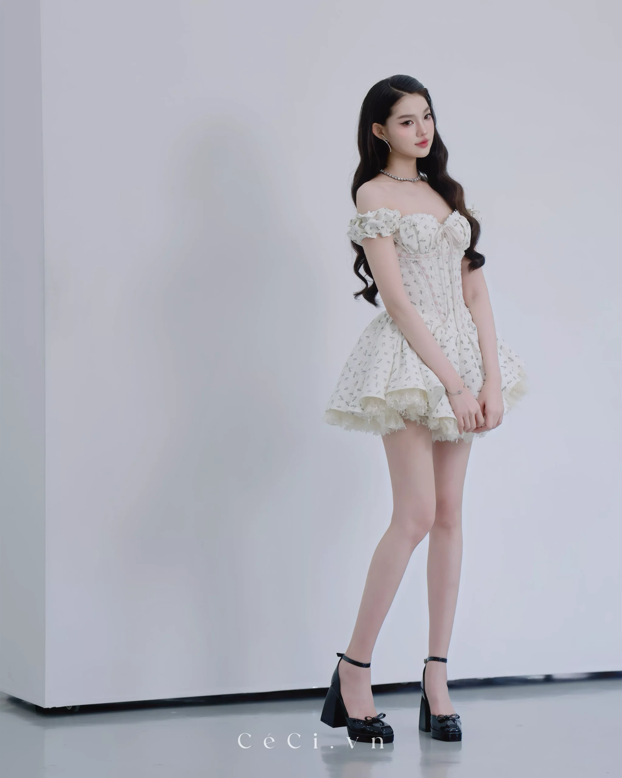 VIOLETTE DRESS 741 - PEARL FLEUR