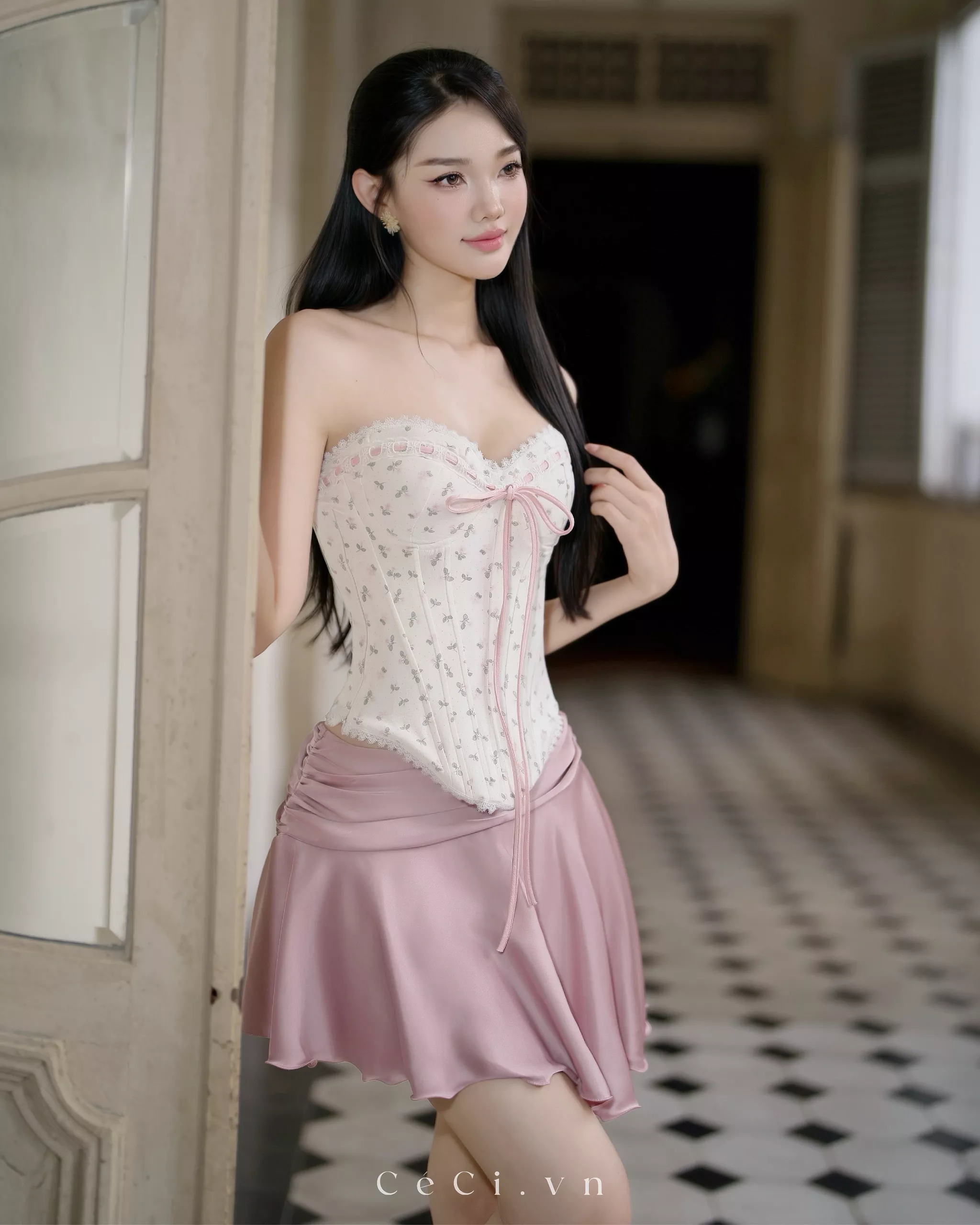MOLLY CORSET 758 - PEARL FLEUR
