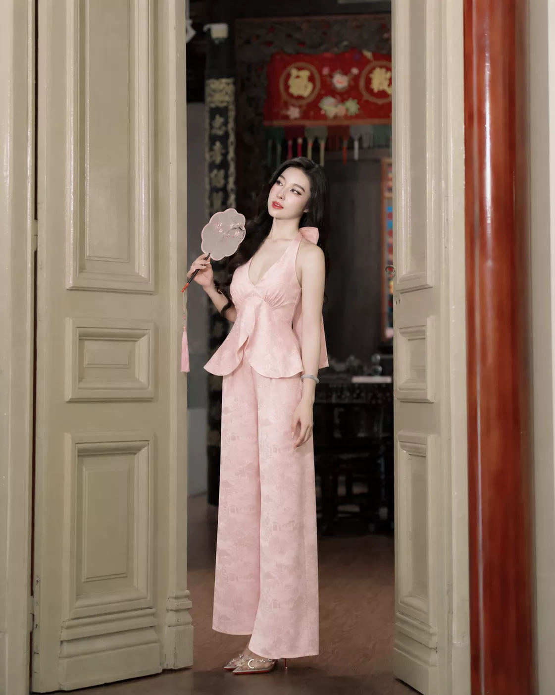 QUẦN DIÊN NGỌC 739 - HỒNG CAM ĐÀO