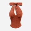 ROSET TOP 766 - TERRACOTTA POLKA