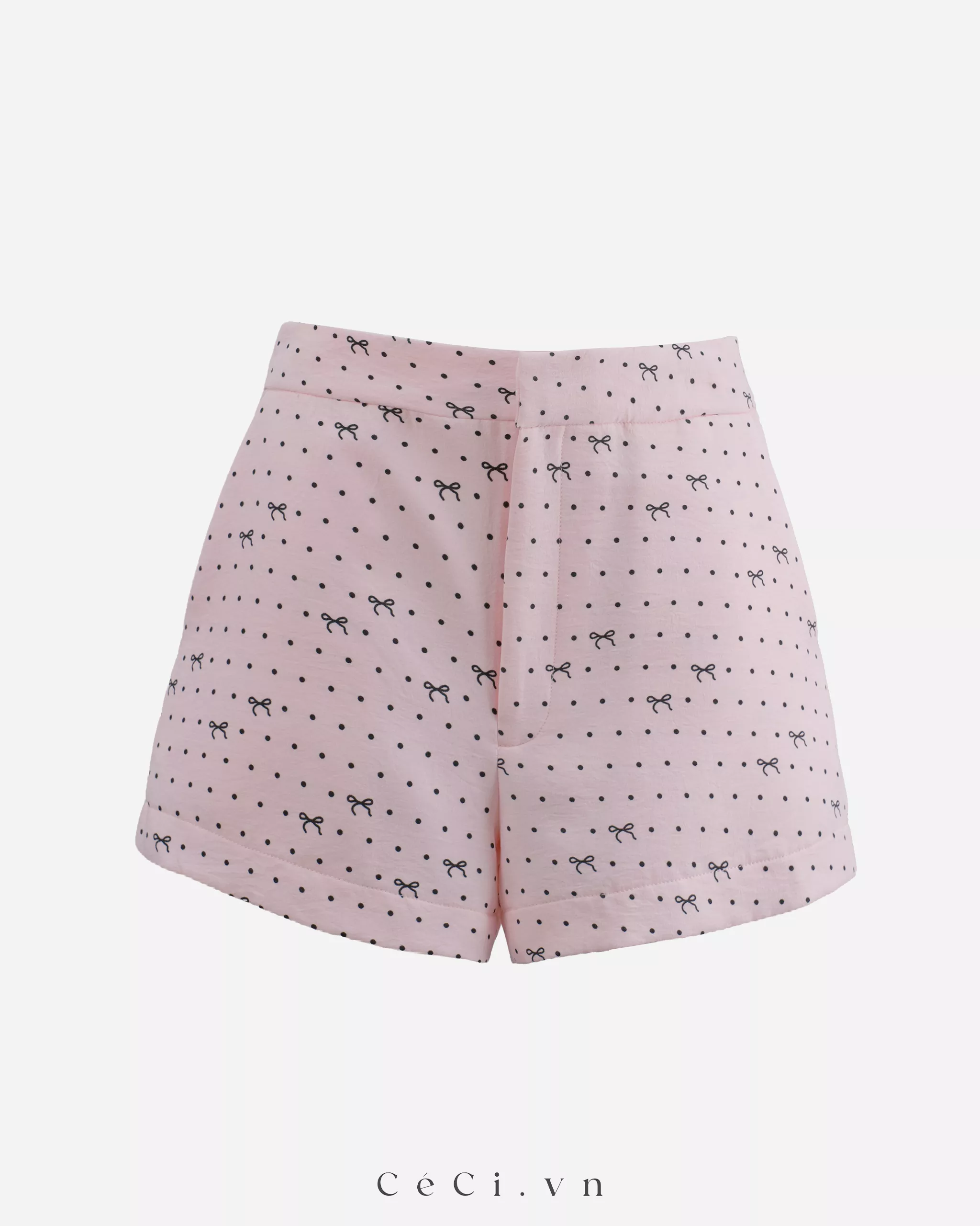 AMORA SHORT 749 - ROSE BOW POLKA