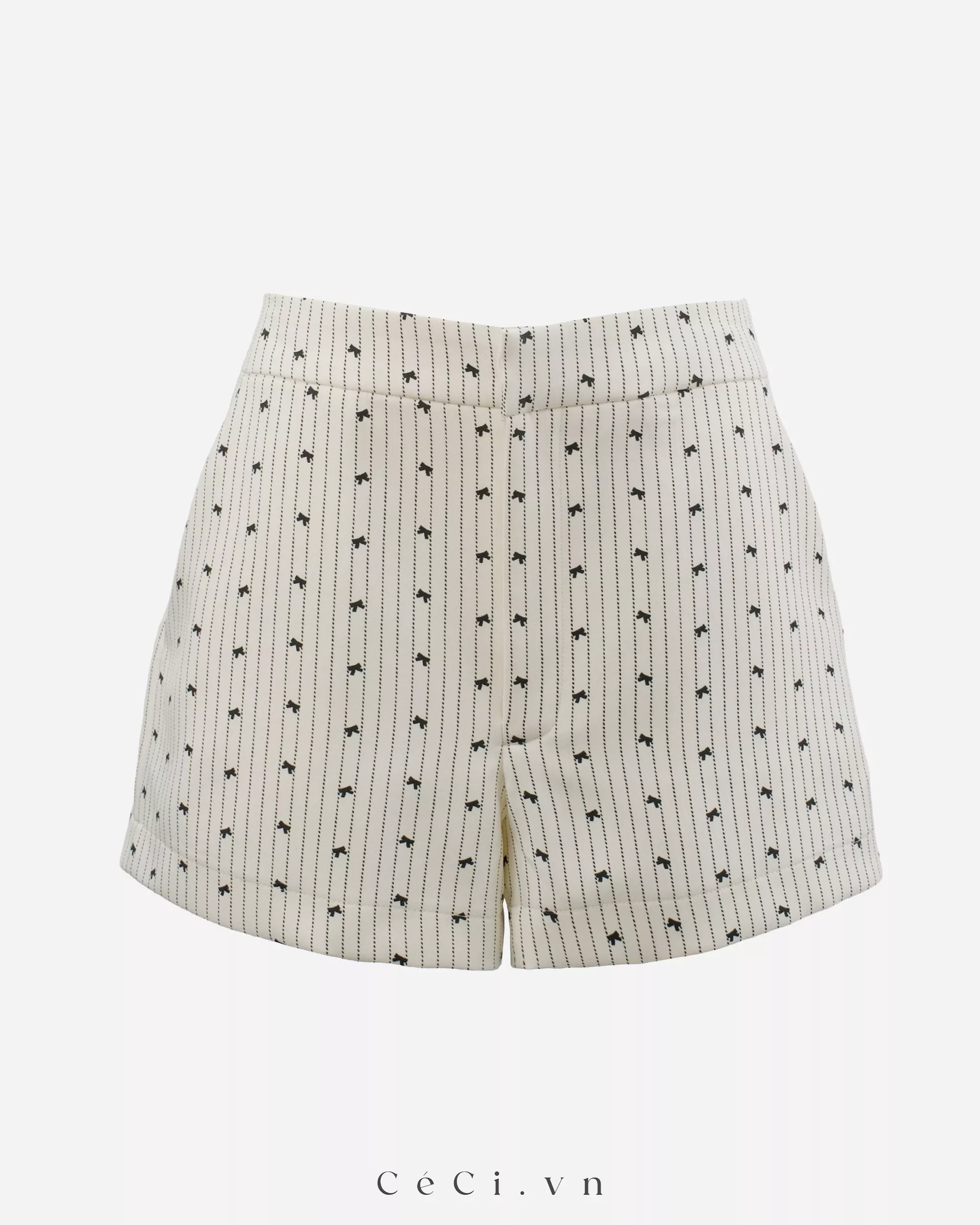 AMORA SHORT 749 - BOW IVORYBELL