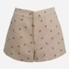 AMORA SHORT 749 - LATTE BOW