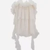 KRISTY DRESS 763 - PEARK VEIL