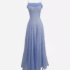 LACEY DRESS 790 - DARK BLUE