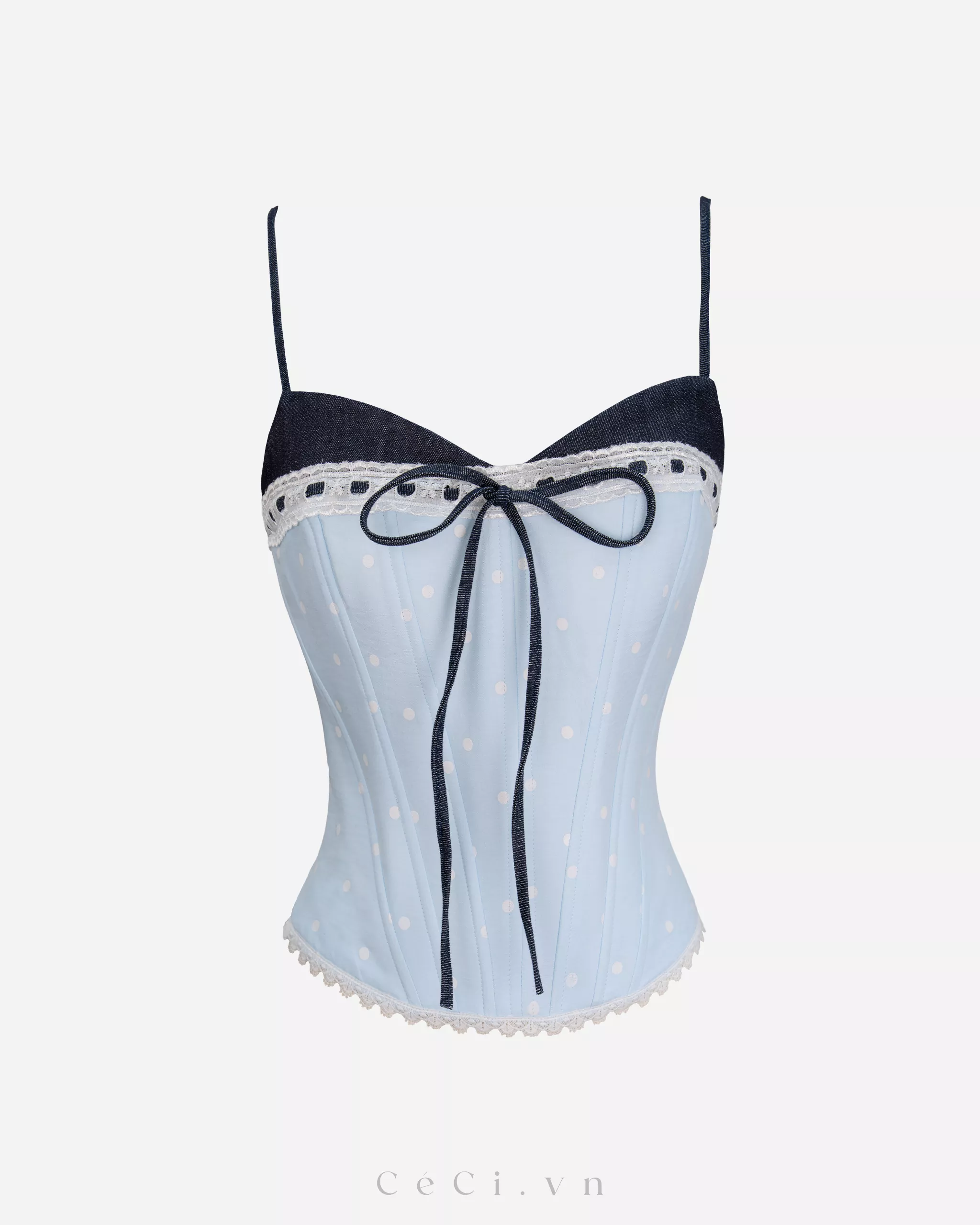 LOTTIE TOP 786 - JADE PEARL POLKA