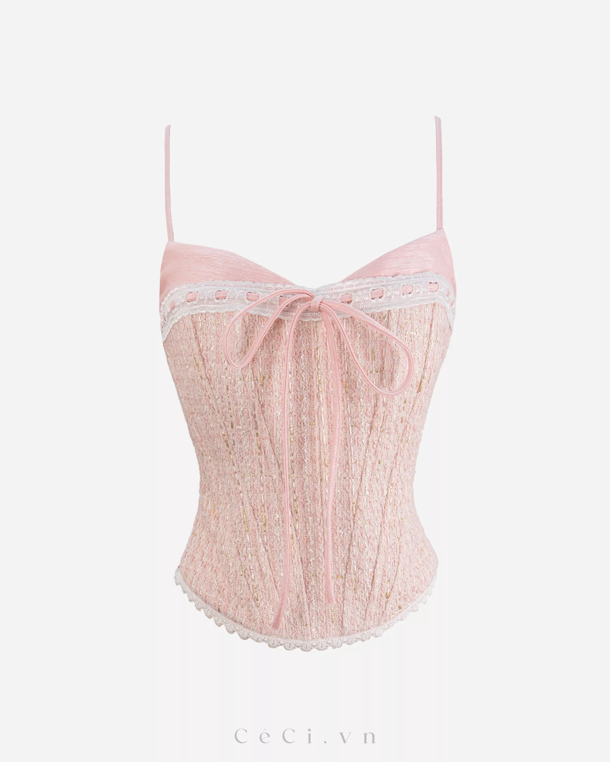 LOTTIE TOP 786 - TWEED PINK