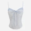 LOTTIE TOP 786 - TWEED BLUE