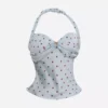 LUCIA TOP 756 - JADE FROST POLKA