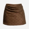 MONA SKIRT 747 - MOCHA POLKA