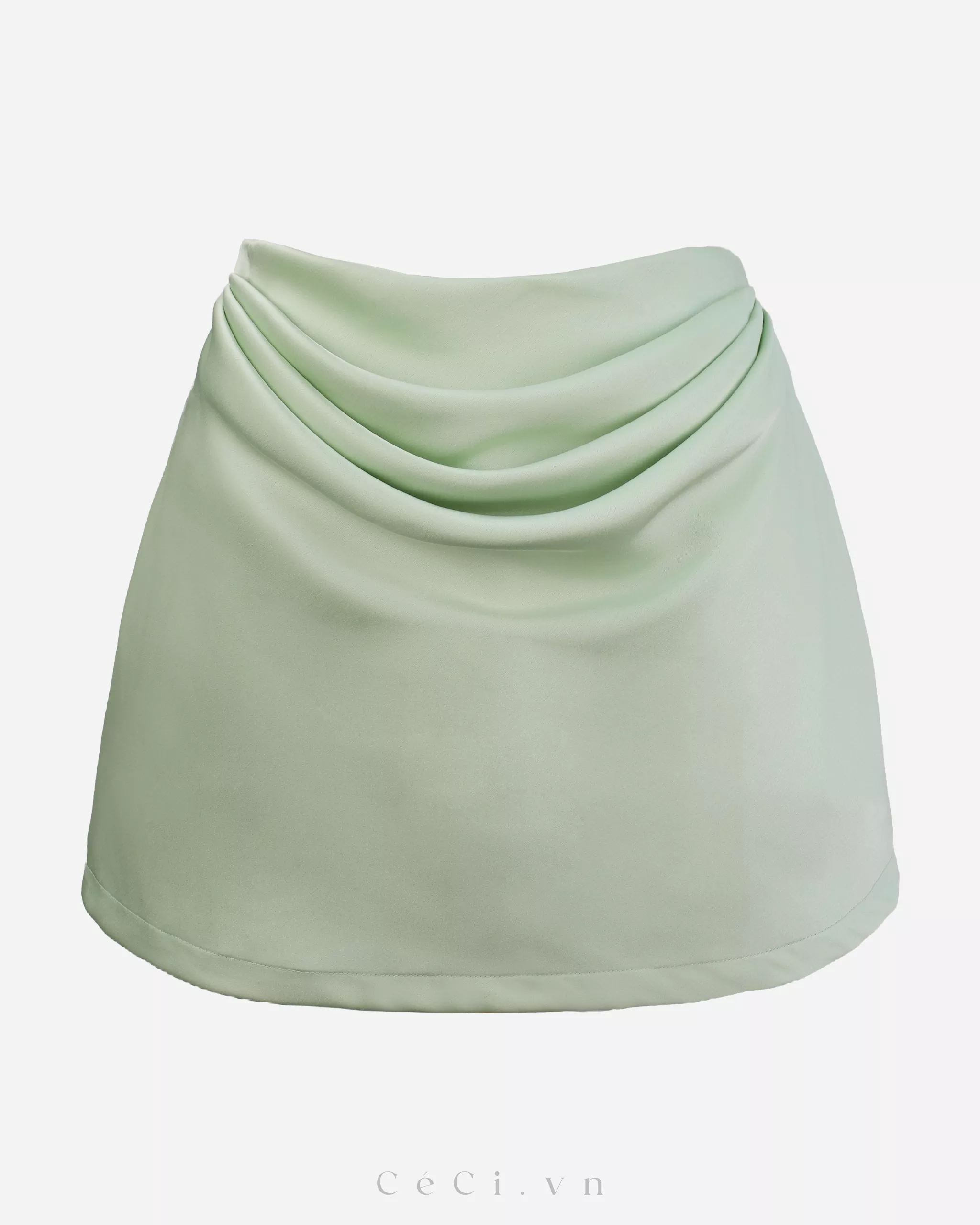 MONA SKIRT 747 - OLIVE GLOW