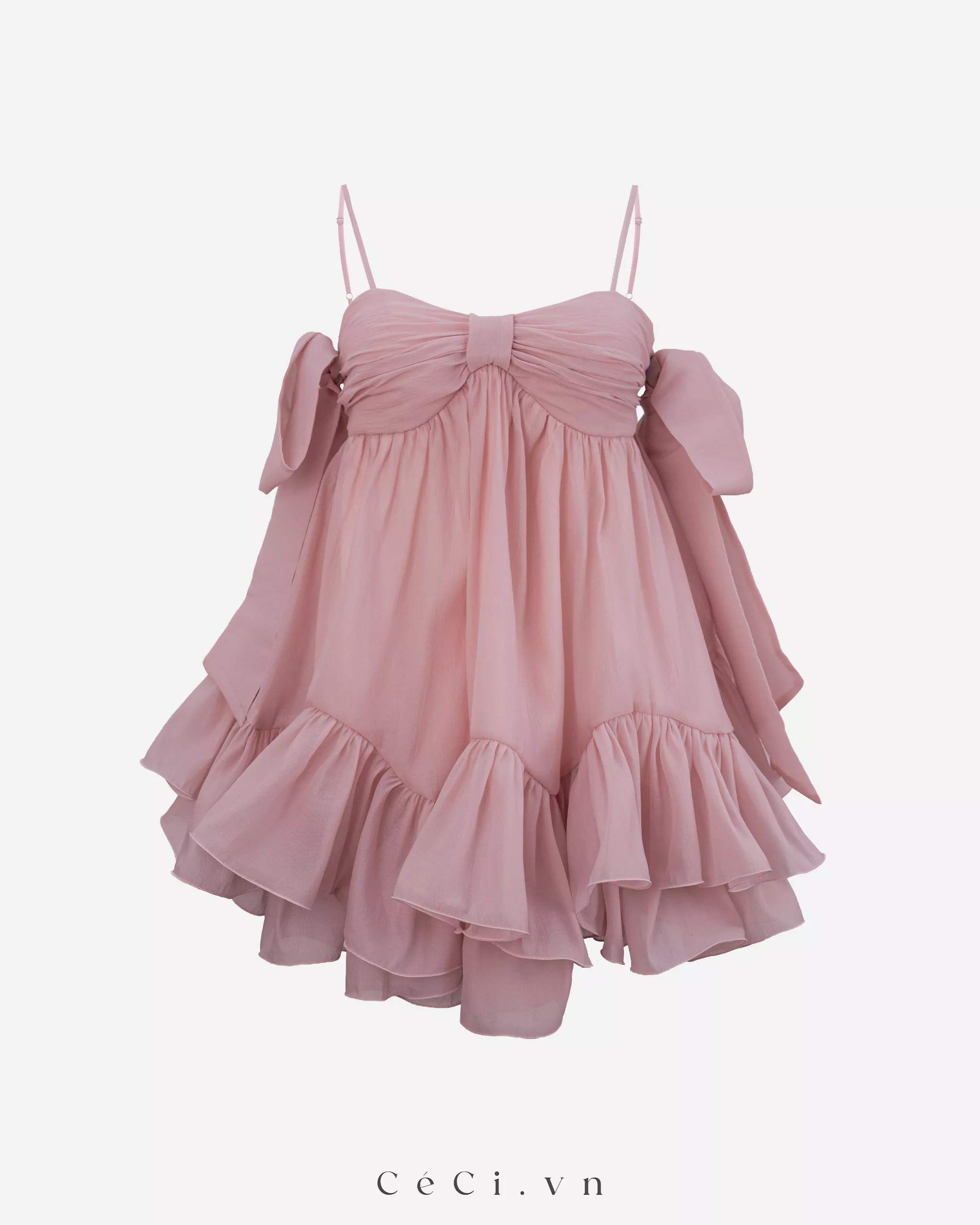 PHOEBE DRESS 704 - DARK PINK