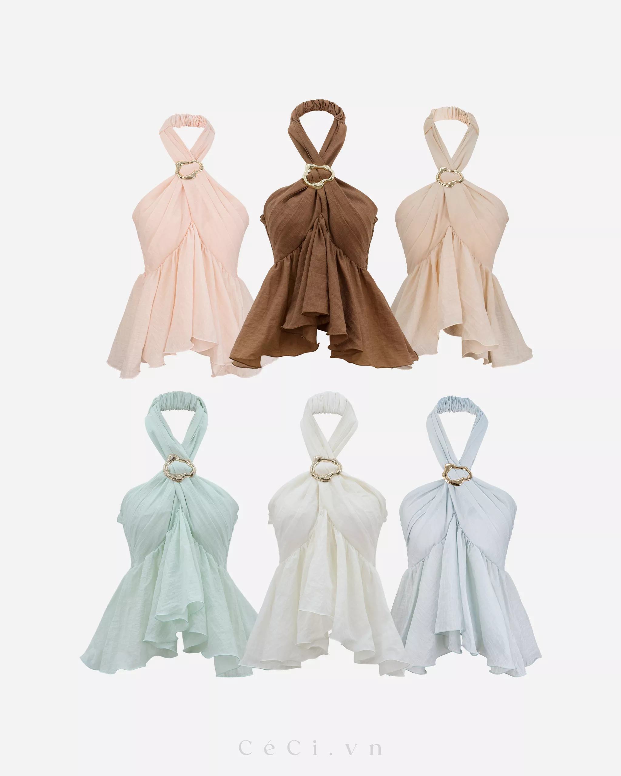 Alternative view of SOPHIE TOP 782 - PEACH GLOW